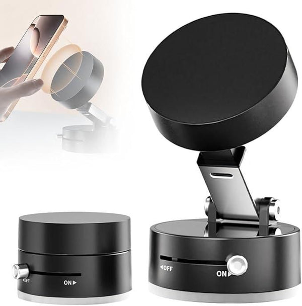 MagGrip™ Vacuum Magnetic Phone Holder 🧲🚗 – Strong 💪, Sleek ✨ & Hands-Free 🙌